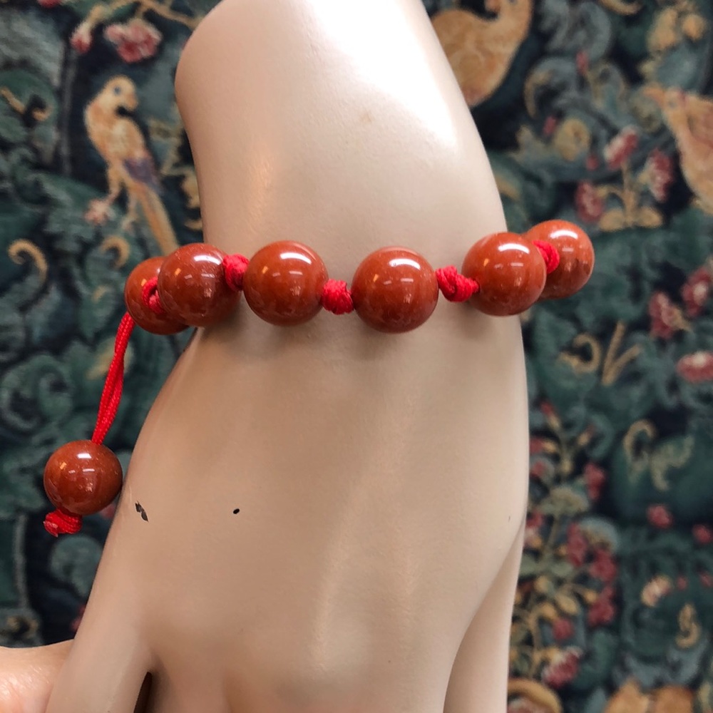 Agate Sphere Adjustable Bracelet 5/$25